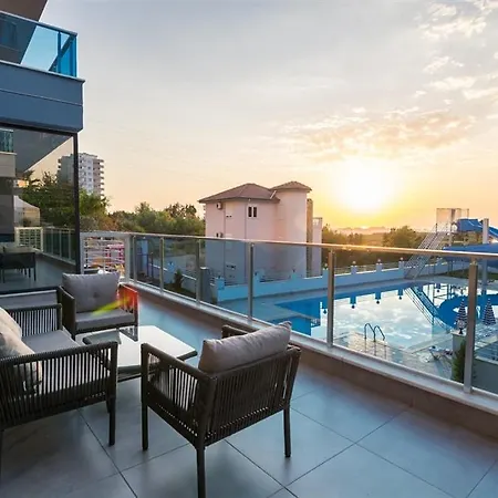 0032 Exodus Comfortable Furnished Flat In A Well-equipped Residential Complex ألانيا